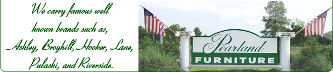 Pearland Furniture Has a wide selection of name brand furniture